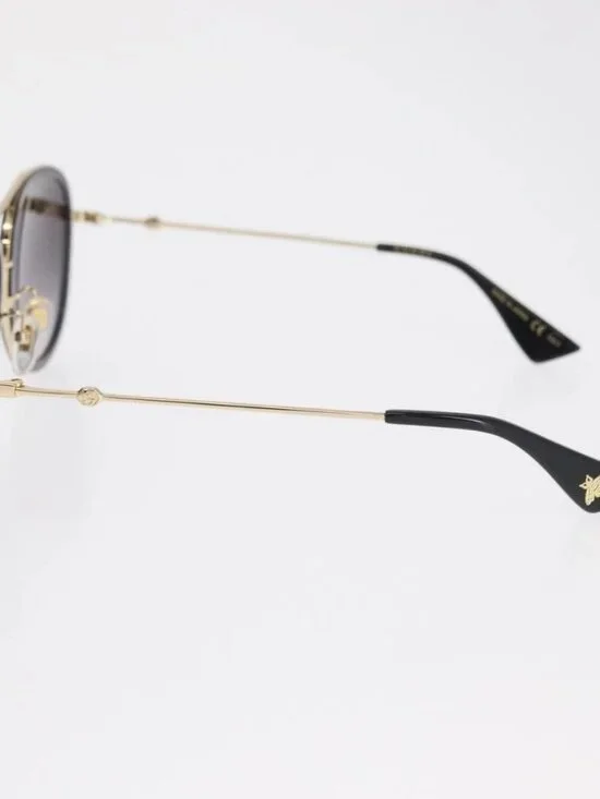 GUCCI Sunglasses metal Black Auth BA10537V - Picture 5 of 14